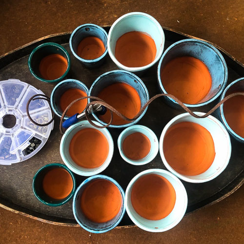 Hangpotjes zonder koord