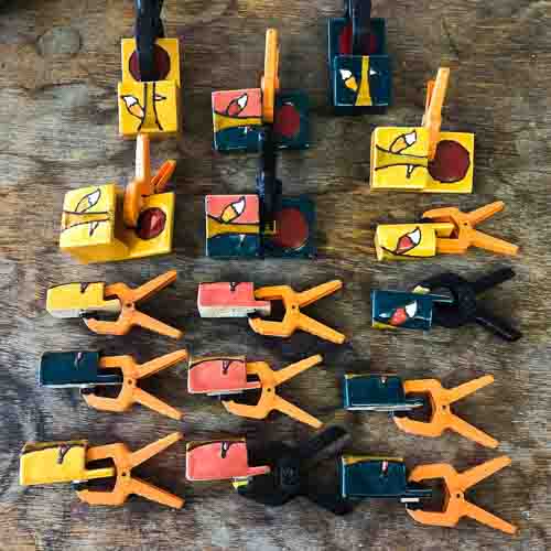 Koelkast plantenpotjes met lijmklemmetjes